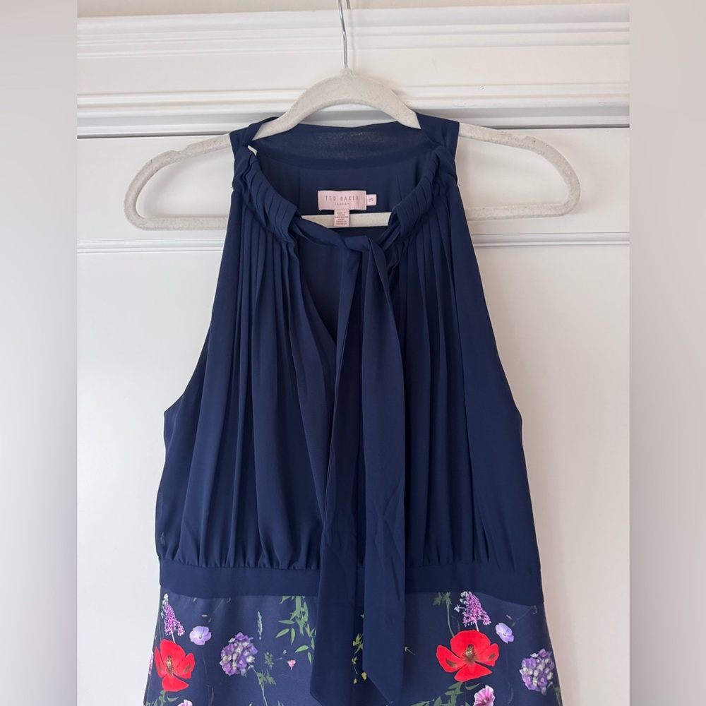 Ted Baker Shimma Scuba Halter Dress. Size 3 - Picture 4 of 5